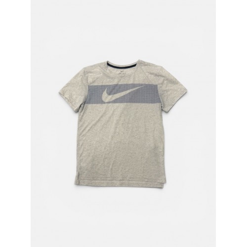 Nike Dri-FIT Graphic Logo T-Shirt Γκρι / Pre-Owned